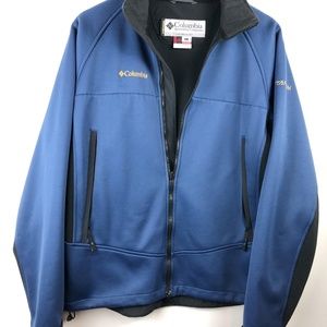 Coumbia Titanium Men's Large Soft Shell Jacket $35